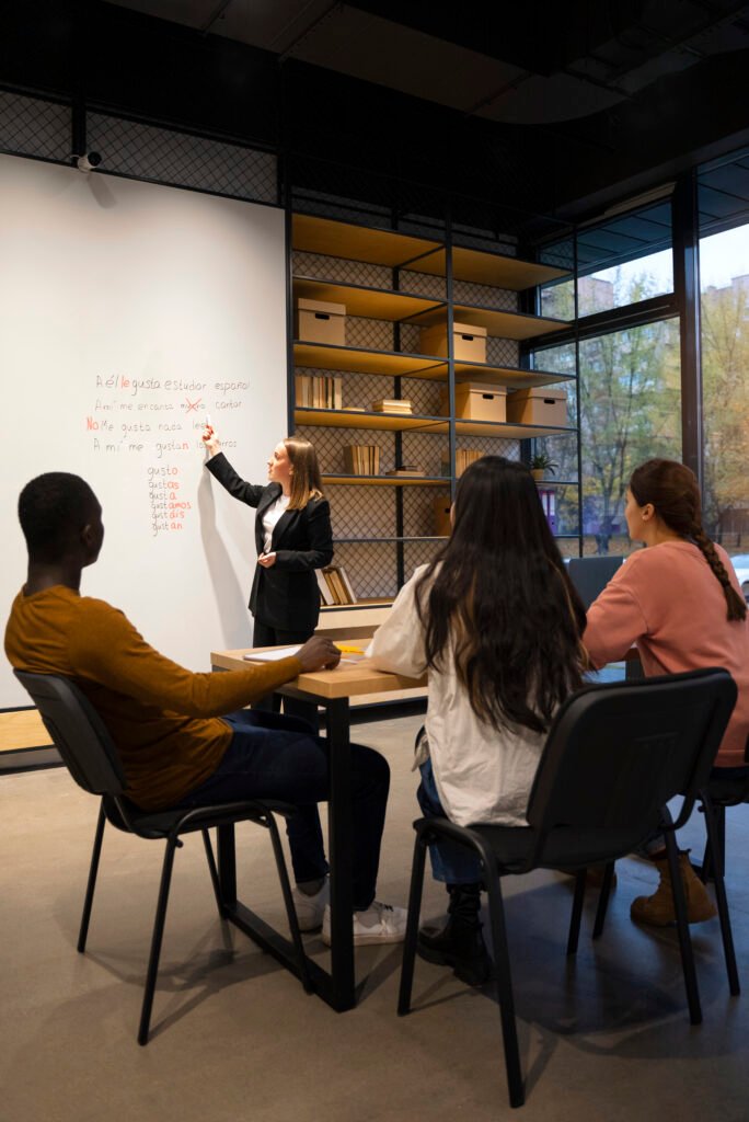 25 seater training room in Baner Pune with projector and whiteboard
